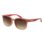 Superdry Quadrat Sonnenbrille SDS 5026 55118 in Beige – 45° Seitenansicht