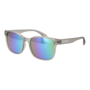 Superdry Quadrat Sonnenbrille SDS 5026 55153 in Grau – 45° Seitenansicht