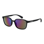 Superdry Quadrat Sonnenbrille SDS 5028 52104 in Schwarz – 45° Seitenansicht