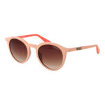 Superdry Panto Sonnenbrille SDS 5025 50118 in Rosa – 45° Seitenansicht