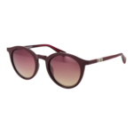 Superdry Rund Sonnenbrille SDS 5025 50162 in Lila – 45° Seitenansicht
