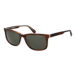 Superdry Rechteck Sonnenbrille SDS 5029 56101 in Braun – 45° Seitenansicht