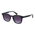 Superdry Quadrat Sonnenbrille SDS 5031 48106 in Blau – 45° Seitenansicht