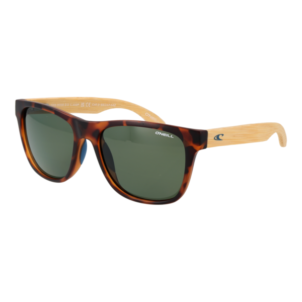 O'Neill Quadrat Sonnenbrille ONS 9016 2.0 55102P in Braun – 45° Seitenansicht