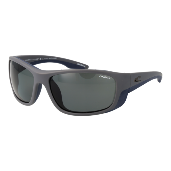 O'Neill Rechteck Sonnenbrille ONS 9017 2.0 63108P in Grau – 45° Seitenansicht