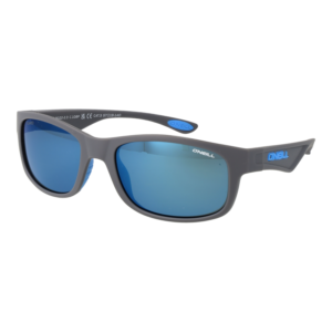 O'Neill Rechteck Sonnenbrille ONS 9022 2.0 57108P in Grau – 45° Seitenansicht