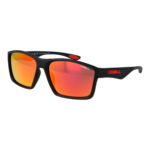 O'Neill Quadrat Sonnenbrille ONS 9024 2.0 60104P in Schwarz – 45° Seitenansicht
