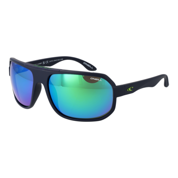 O'Neill Quadrat Sonnenbrille ONS 9028 2.0 64106P in Blau – 45° Seitenansicht