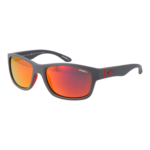 O'Neill Rechteck Sonnenbrille ONS 9029 2.0 57108P in Grau – 45° Seitenansicht