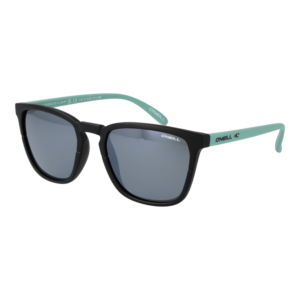 O'Neill Quadrat Sonnenbrille ONS 9035 2.0 53104P in Schwarz – 45° Seitenansicht