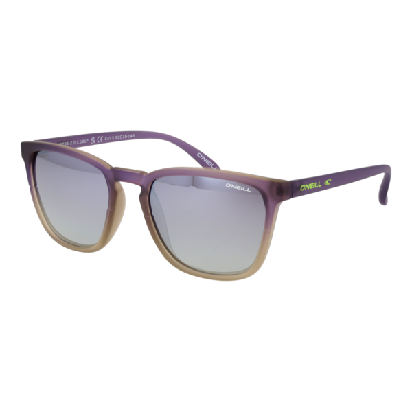 O'Neill Quadrat Sonnenbrille ONS 9035 2.0 53161P in Lila – 45° Seitenansicht