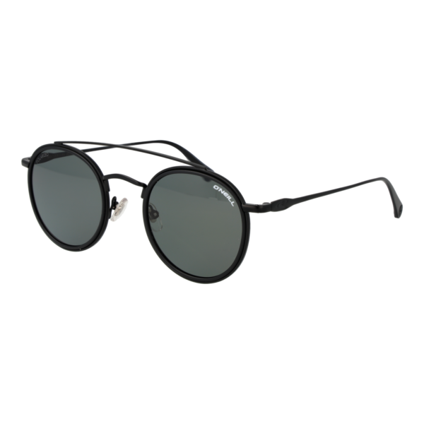 O'Neill Rund Sonnenbrille ONS Carillo 2.0 50BLK in Schwarz – 45° Seitenansicht