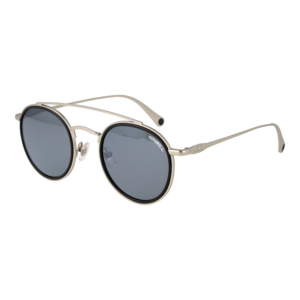 O'Neill Rund Sonnenbrille ONS Carillo 2.0 50SIL in Silber – 45° Seitenansicht