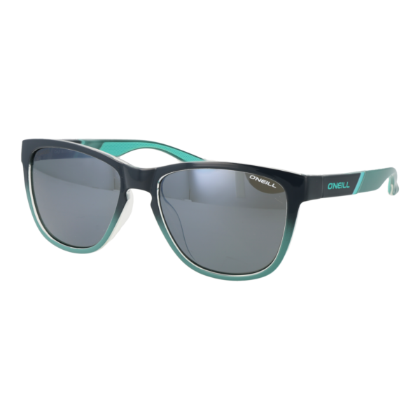 O'Neill Quadrat Sonnenbrille ONS 9055 2.0 56110P in Türkis – 45° Seitenansicht