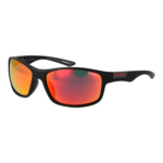 O'Neill Rechteck Sonnenbrille ONS 9060 2.0 63104P in Schwarz – 45° Seitenansicht