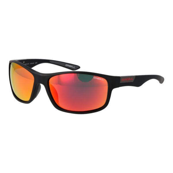 O'Neill Rechteck Sonnenbrille ONS 9060 2.0 63104P in Schwarz – 45° Seitenansicht