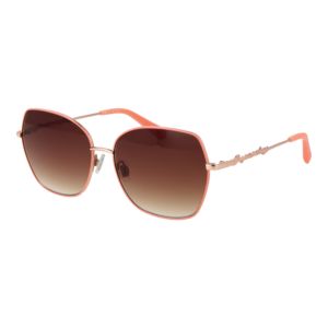 Superdry Schmetterling Sonnenbrille SDS 5033 58025 in Koralle – 45° Seitenansicht