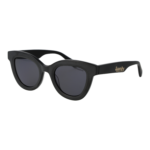 Superdry Katzenaugen Sonnenbrille SDS 5037 46127 in Schwarz – 45° Seitenansicht