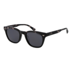 Superdry Quadrat Sonnenbrille SDS 5043 50108 in Schwarz – 45° Seitenansicht