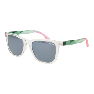 O'Neill Quadrat Sonnenbrille ONS 9054 2.0 53113P in Transparent – 45° Seitenansicht