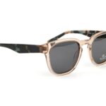 Bulget Katzenaugen Sonnenbrille BGY9003 50T01P in Braun – 45° Seitenansicht