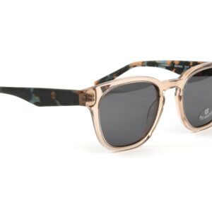 Bulget Katzenaugen Sonnenbrille BGY9003 50T01P in Braun – 45° Seitenansicht