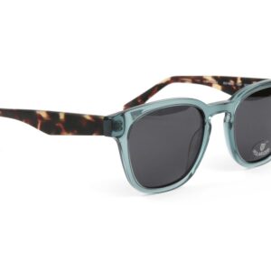 Bulget Katzenaugen Sonnenbrille BGY9003 50T02P in Grau – 45° Seitenansicht