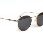 Bulget  Sonnenbrille BGY3007 4409BP in Gold – 45° Seitenansicht