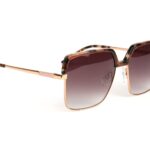 Bulget  Sonnenbrille BG3326 59G22 in Gold – 45° Seitenansicht