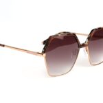Bulget  Sonnenbrille BG3327 59G22 in Gold – 45° Seitenansicht