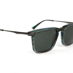 Bulget  Sonnenbrille BG9216M 55E01P in Blau – 45° Seitenansicht