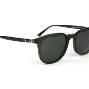Bulget  Sonnenbrille BG9218M 52T01P in Grün – 45° Seitenansicht