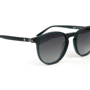 Bulget  Sonnenbrille BG9219M 51T01P in Grün – 45° Seitenansicht