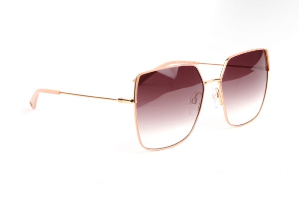 Bulget Sonnenbrille BG3357 5901A – 45° Seitenansicht Bulget Sonnenbrille BG3357 5901A in Gold – 45° Seitenansicht