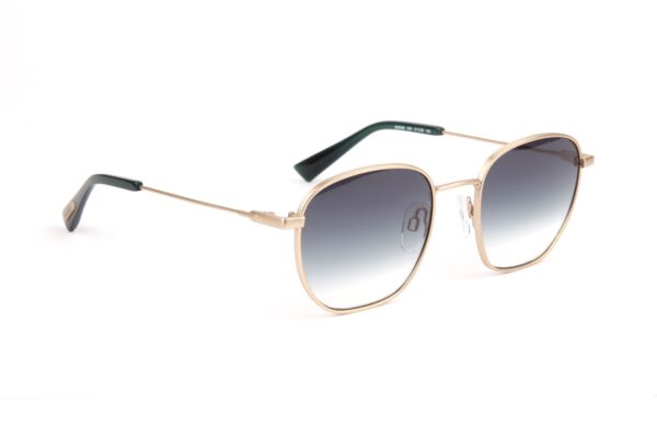 Bulget Sonnenbrille BG3358 5104A – 45° Seitenansicht Bulget Sonnenbrille BG3358 5104A in Gold – 45° Seitenansicht