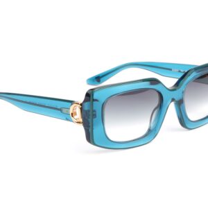 Bulget  Sonnenbrille BG9224 52T01 in Grün – 45° Seitenansicht