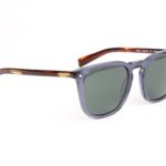Bulget  Sonnenbrille BG9241M 53T01 in Blau – 45° Seitenansicht