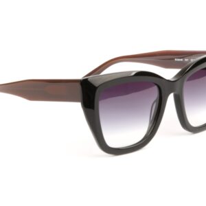 Bulget  Sonnenbrille BG9248 52A01 in Schwarz – 45° Seitenansicht