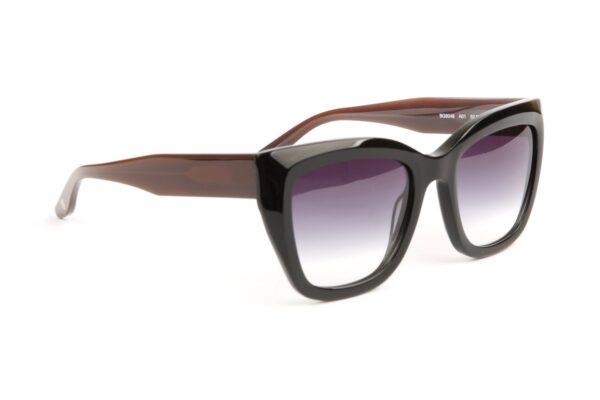 Bulget  Sonnenbrille BG9248 52A01 in Schwarz – 45° Seitenansicht