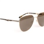 Bulget  Sonnenbrille BG3361M 5804A in Rosé Gold – 45° Seitenansicht