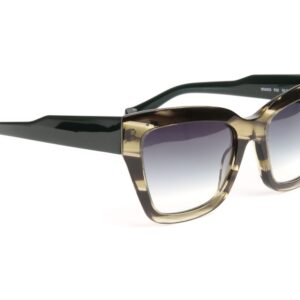 Bulget  Sonnenbrille BG9253 55E02 in Grün – 45° Seitenansicht