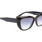 Bulget  Sonnenbrille BG9252 56A01 in Schwarz – 45° Seitenansicht