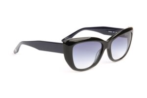 Bulget  Sonnenbrille BG9252 56A01 in Schwarz – 45° Seitenansicht