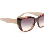 Bulget  Sonnenbrille BG9252 56G21 in Gelb – 45° Seitenansicht