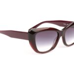 Bulget  Sonnenbrille BG9252 56T02 in Rot – 45° Seitenansicht