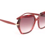Bulget  Sonnenbrille BG9246 58E01 in Rot – 45° Seitenansicht