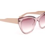 Bulget  Sonnenbrille BG9254 54H01 in Pink – 45° Seitenansicht
