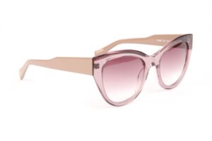 Bulget Sonnenbrille BG9254 54H01 in Pink – 45° Seitenansicht