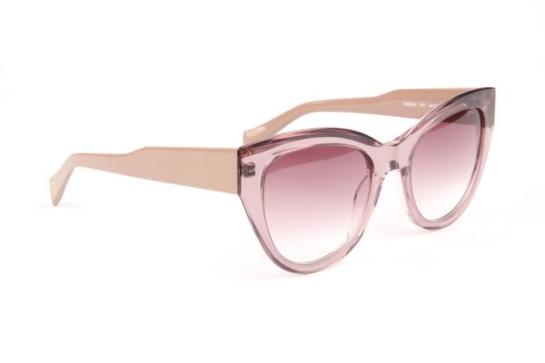 Bulget Sonnenbrille BG9254 54H01 – 45° Seitenansicht Bulget Sonnenbrille BG9254 54H01 in Pink – 45° Seitenansicht