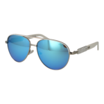 Guess Pilotenbrille Sonnenbrille GF0287 5706X in Silber – 45° Seitenansicht